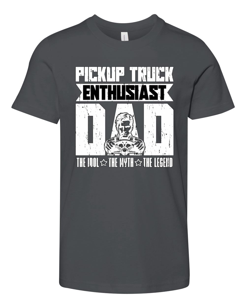 Pickup Truck Enthusiast Dad The Idol Truck Driver Youth Unisex Jersey Tee