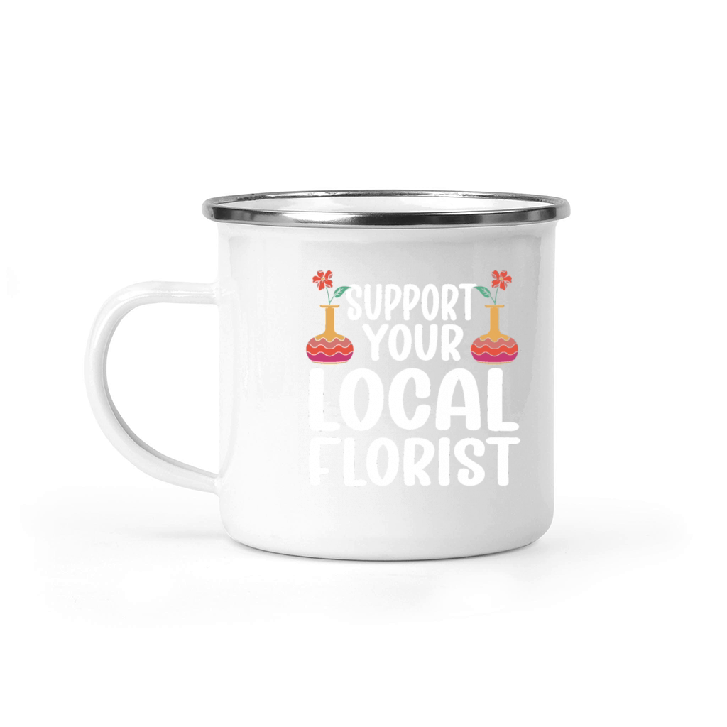 Florist Floral Flower Floristry Camping Mug