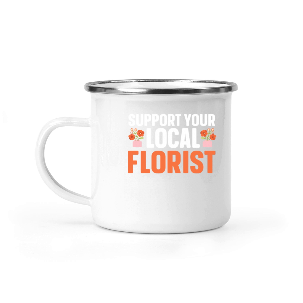 Florist Floral Flower Floristry Camping Mug