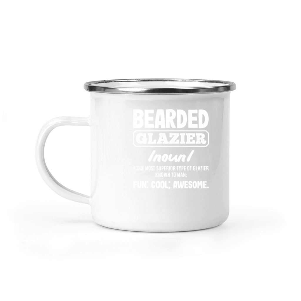 Funny Glazier Gift Camping Mug