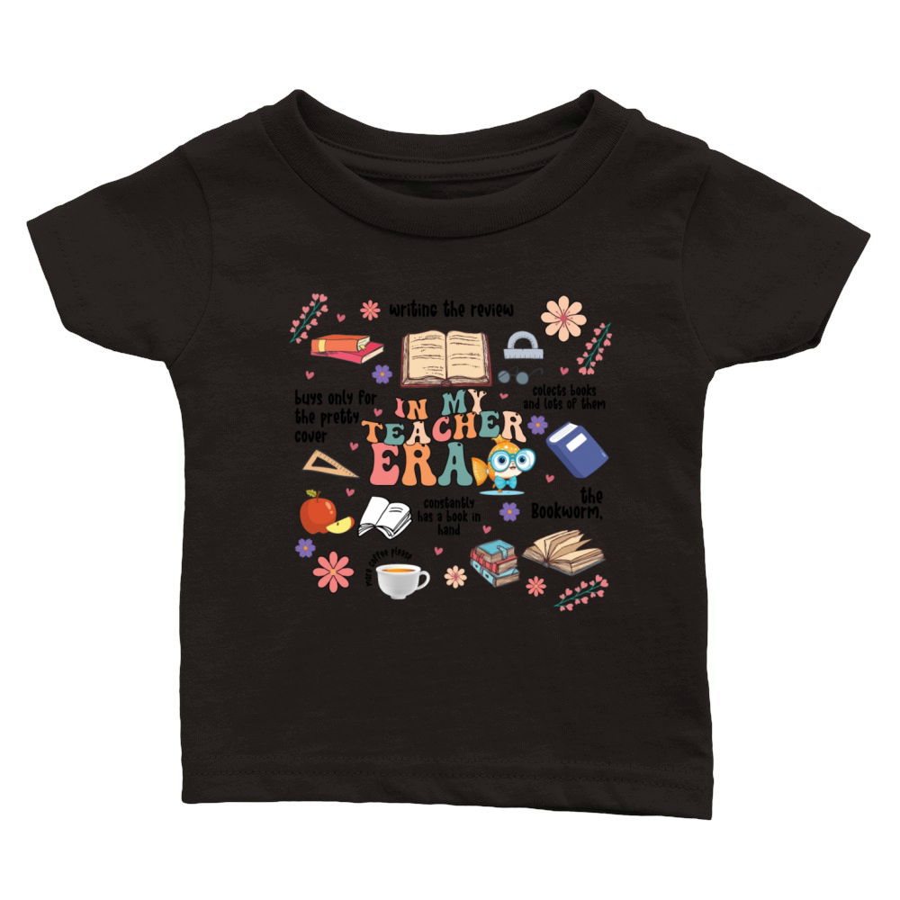 In my bookish girlie era T-shirt Classic Baby Crewneck T-shirt