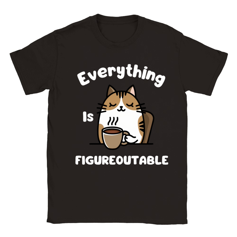 Everything Is Figureoutable Classic Kids Crewneck T-shirt