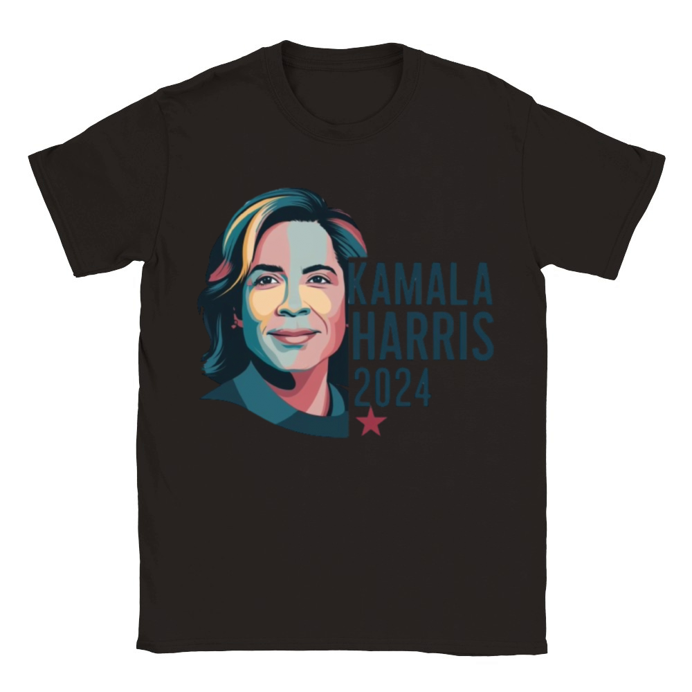 Vintage Kamala Harris 2024 For President Election Classic Kids Crewneck T-shirt