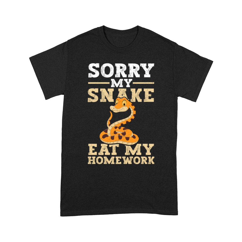 Sorry My Snake Ate Homework Comfort T-shirt
