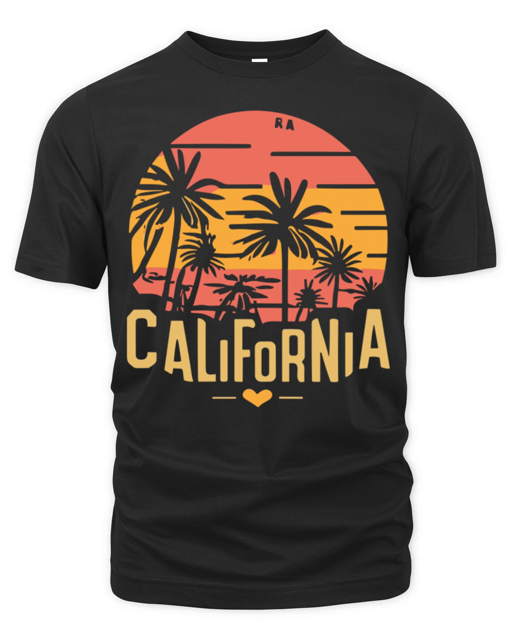 CALIFORNIA in retro style Organic Unisex T-shirt