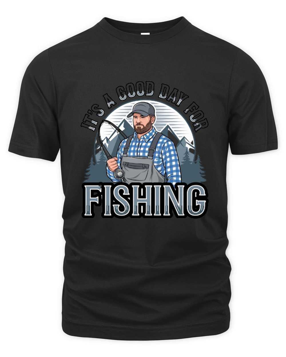 Its a Good Day for Fishing Organic Unisex T-shirt