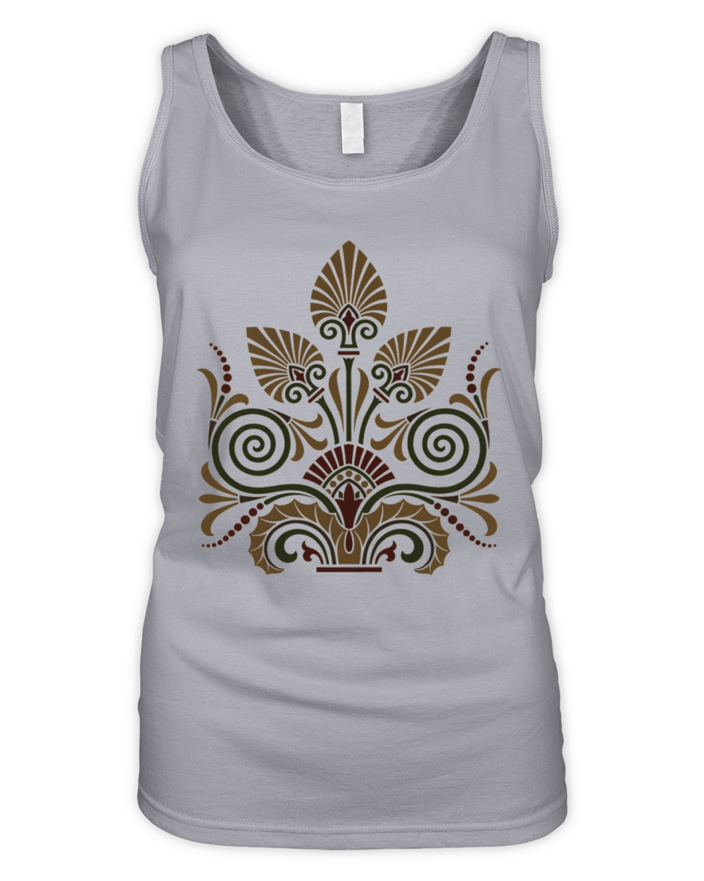 Ancient greek decorative motifs Organic Women's Tank Top