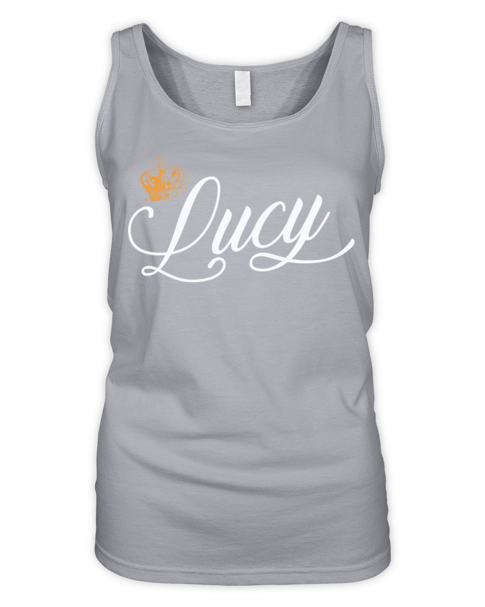 Lucy Custom Name for Women Kids Toddlers - Lucy Organic Women's Tank Top