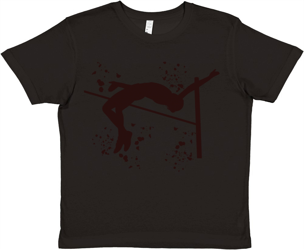 High Jumper High Jumping High Jump Premium Kids Crewneck T-shirt