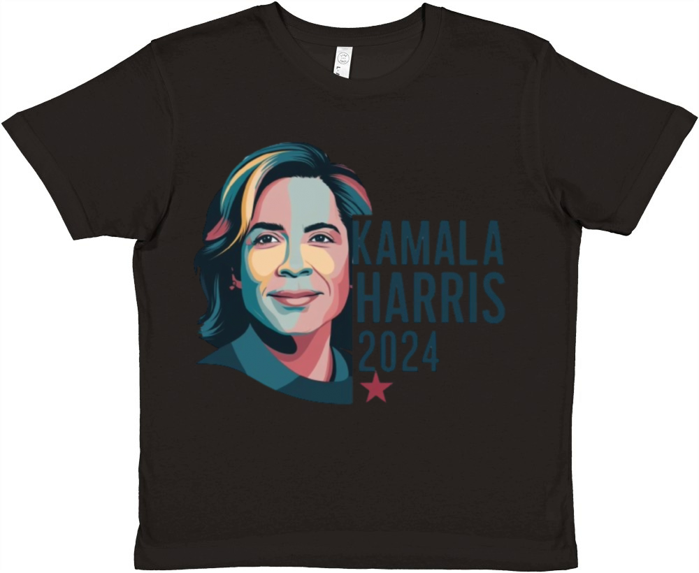 Vintage Kamala Harris 2024 For President Election Premium Kids Crewneck T-shirt