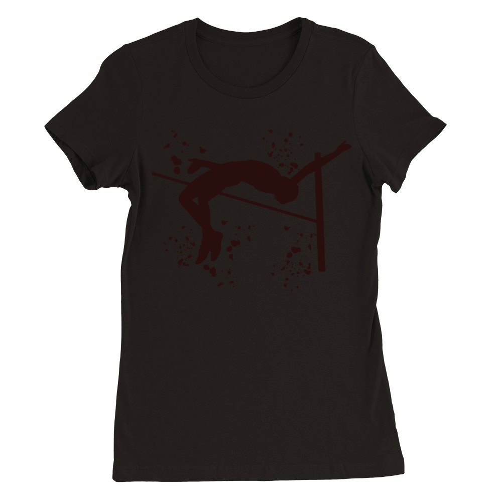 High Jumper High Jumping High Jump Premium Womens Crewneck T-shirt