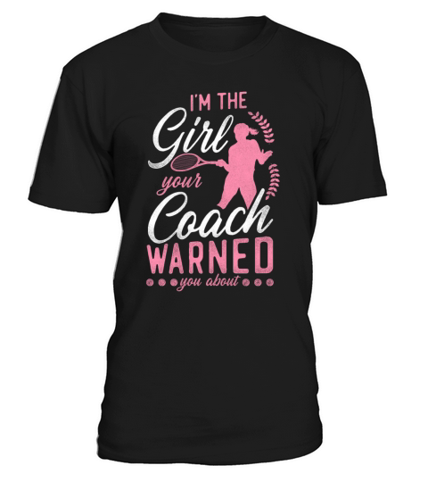 Funny Tennis Player Racket Girl T-Shirt Unisex