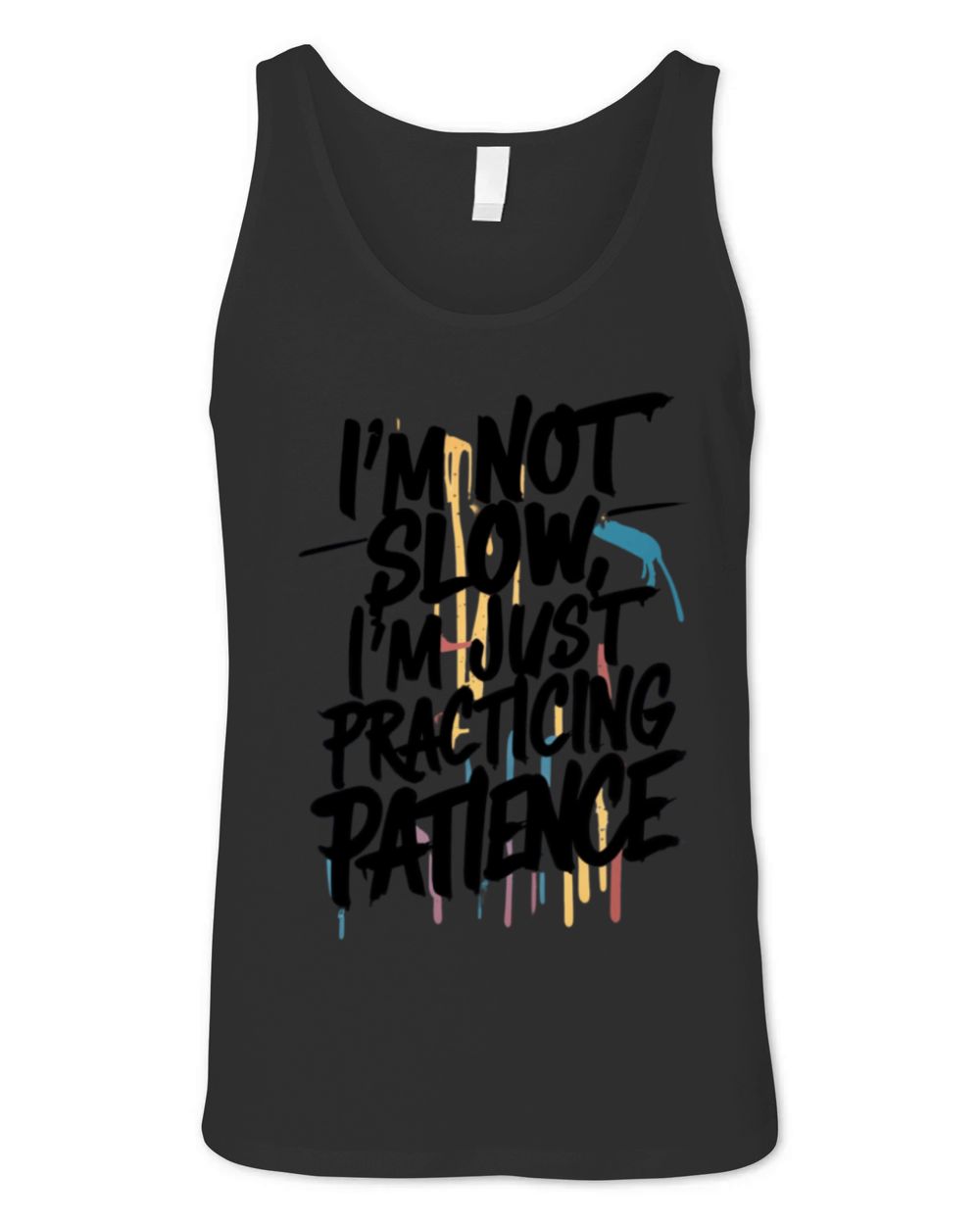 Funny quote Unisex Jersey Tank