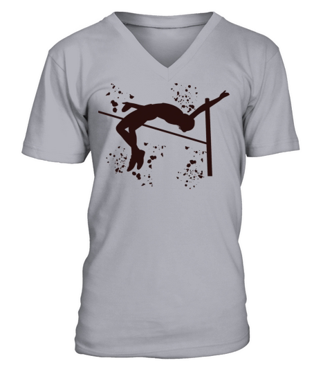 High Jumper High Jumping High Jump V-Neck T-shirt