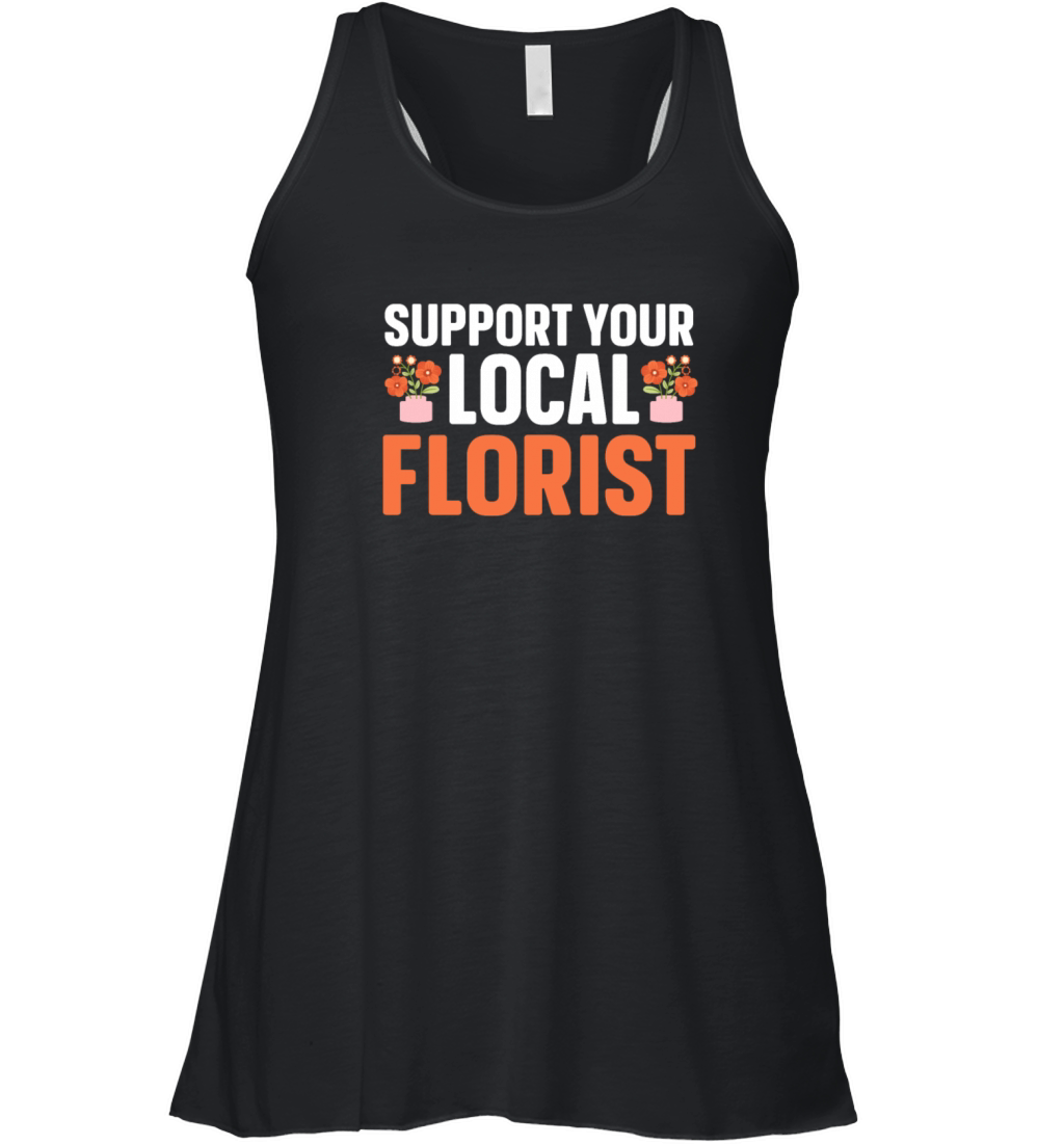 Florist Floral Flower Floristry Women's Flowy Tank Top