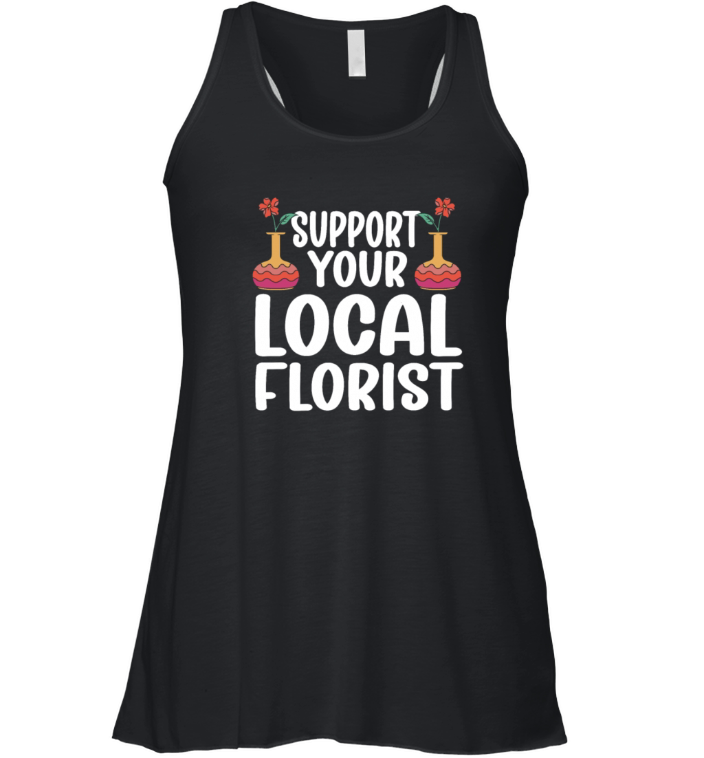Florist Floral Flower Floristry Women's Flowy Tank Top