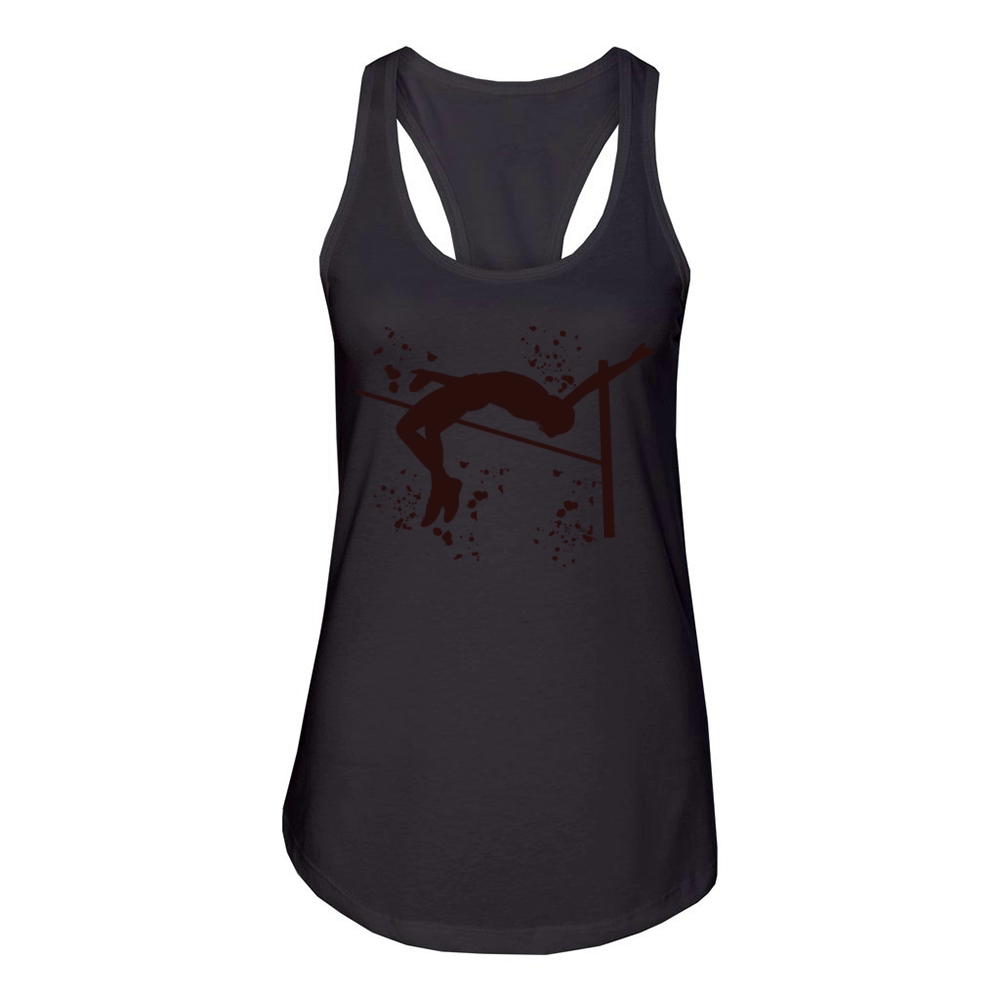 High Jumper High Jumping High Jump Women's Racerback Tank