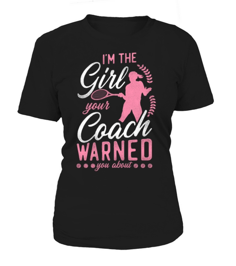 Funny Tennis Player Racket Girl Women's T-Shirt