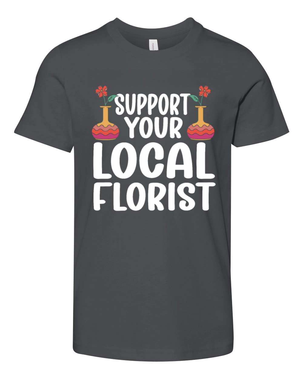Florist Floral Flower Floristry Youth Unisex Jersey Tee