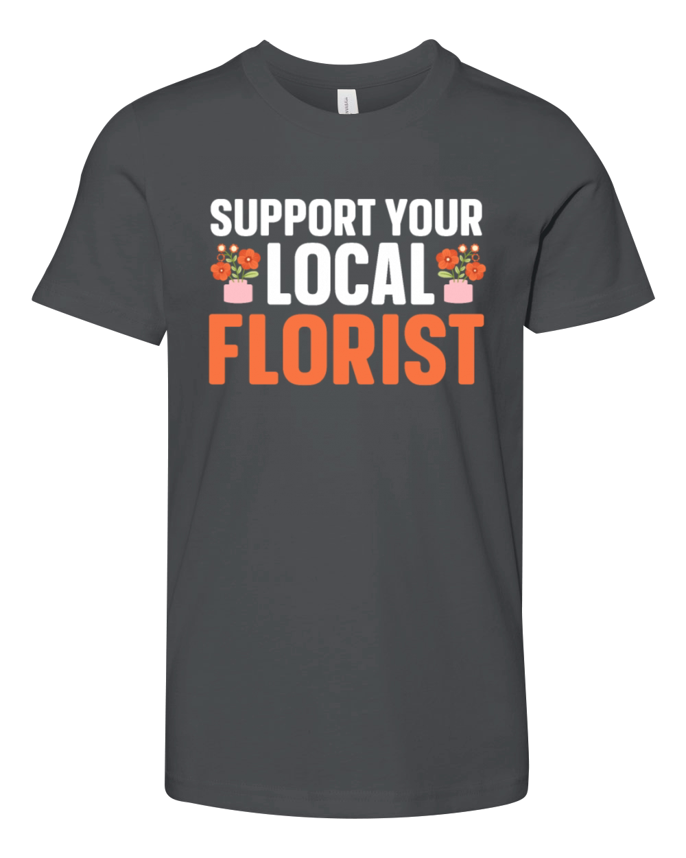 Florist Floral Flower Floristry Youth Unisex Jersey Tee
