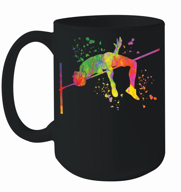 High Jumper High Jumping High Jump Ceramic Mug