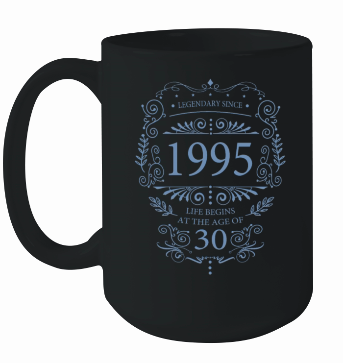 Legendary since 1995 Vintage 30 years Ceramic Mug