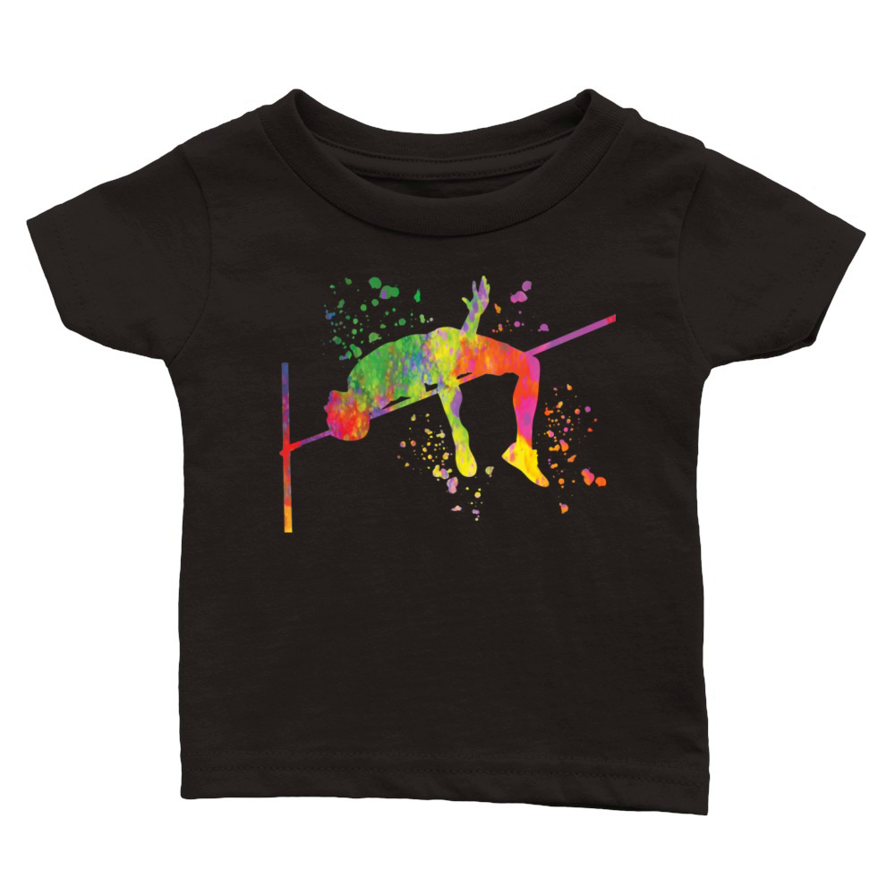 High Jumper High Jumping High Jump Classic Baby Crewneck T-shirt