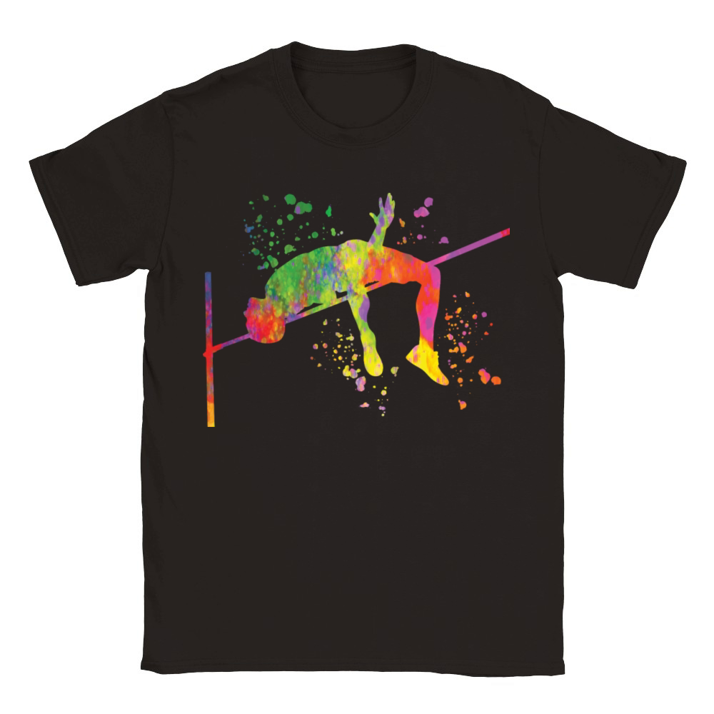 High Jumper High Jumping High Jump Classic Kids Crewneck T-shirt