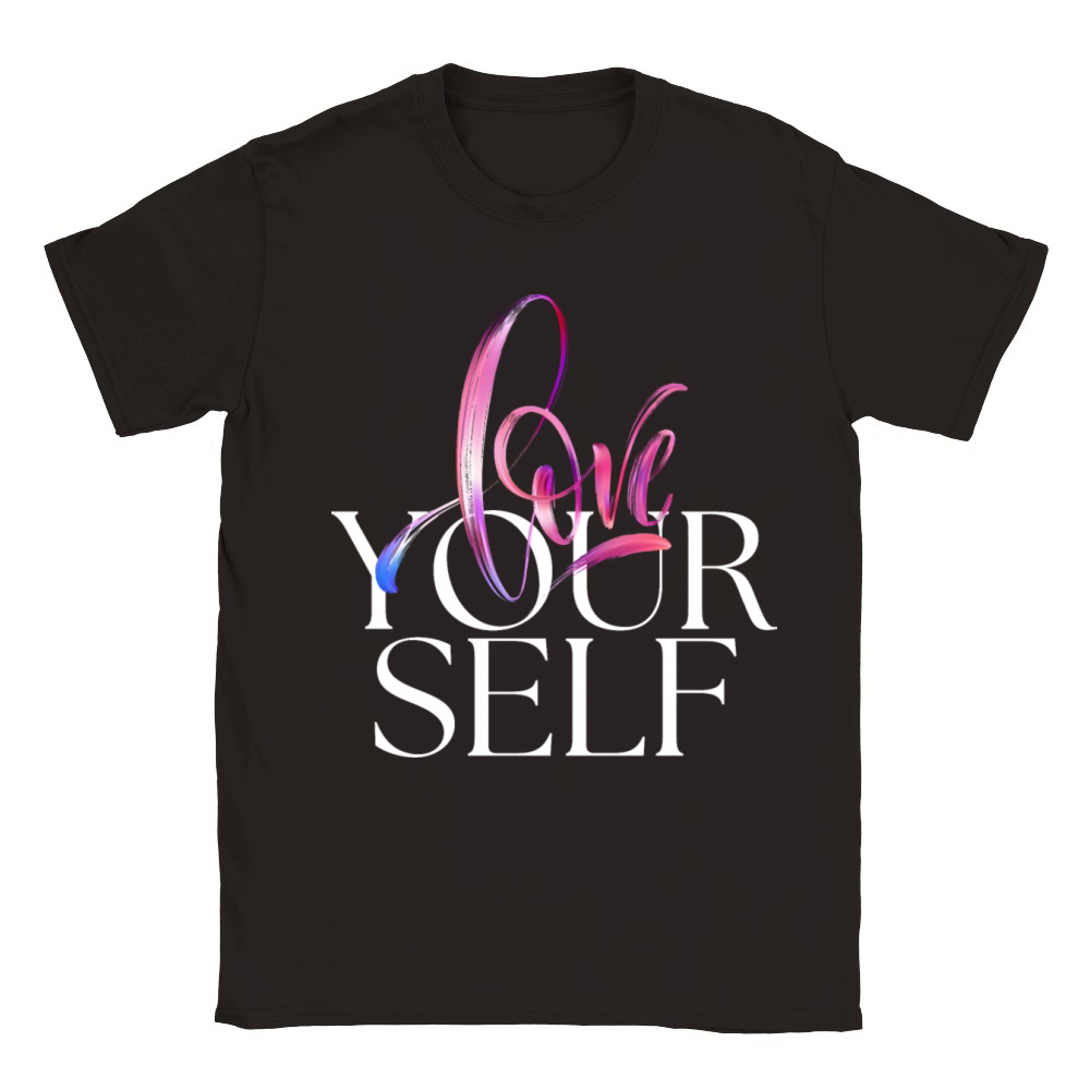 love yourself Classic Kids Crewneck T-shirt