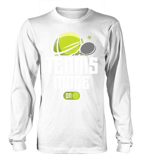 Funny Tennis Player Racket Tennis Long sleeved Unisex