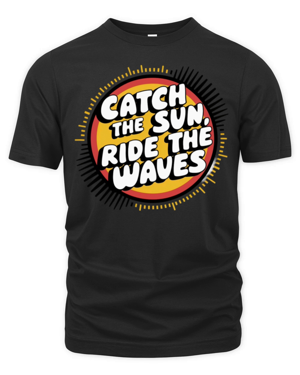 Retro vintage surfing Organic Unisex T-shirt