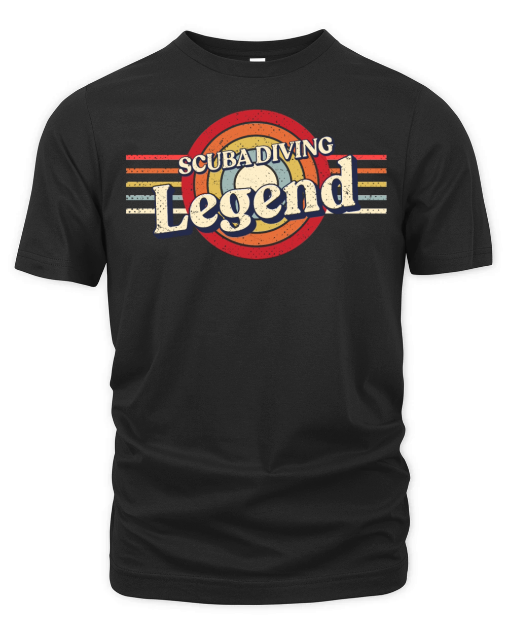 Scuba Diving Legend Diver Funny Scuba Dive Humor S Organic Unisex T-shirt
