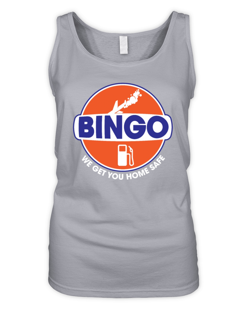 Bingo Fuel Airplane Airline Pilot Humor Bingo Fuel Organic Women's Tank Top