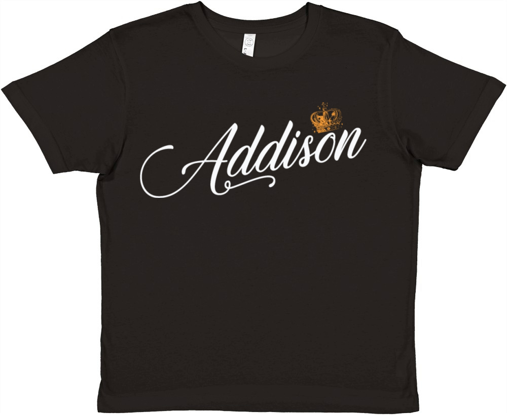 Addison Name for Women Kids Toddlers - Addison Premium Kids Crewneck T-shirt