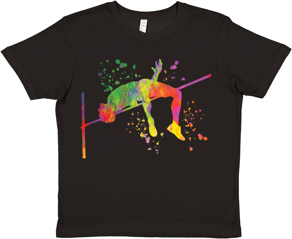 High Jumper High Jumping High Jump Premium Kids Crewneck T-shirt