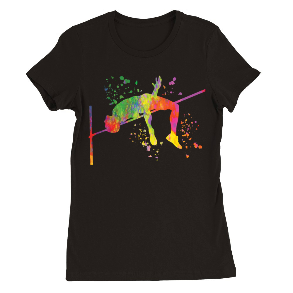 High Jumper High Jumping High Jump Premium Womens Crewneck T-shirt