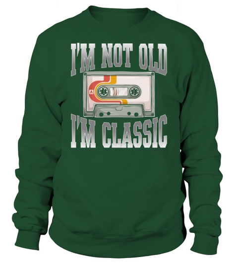 Music Cassette Vintage Rock Classic Cars Sweatshirt Unisex