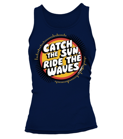 Retro vintage surfing Tank top Woman