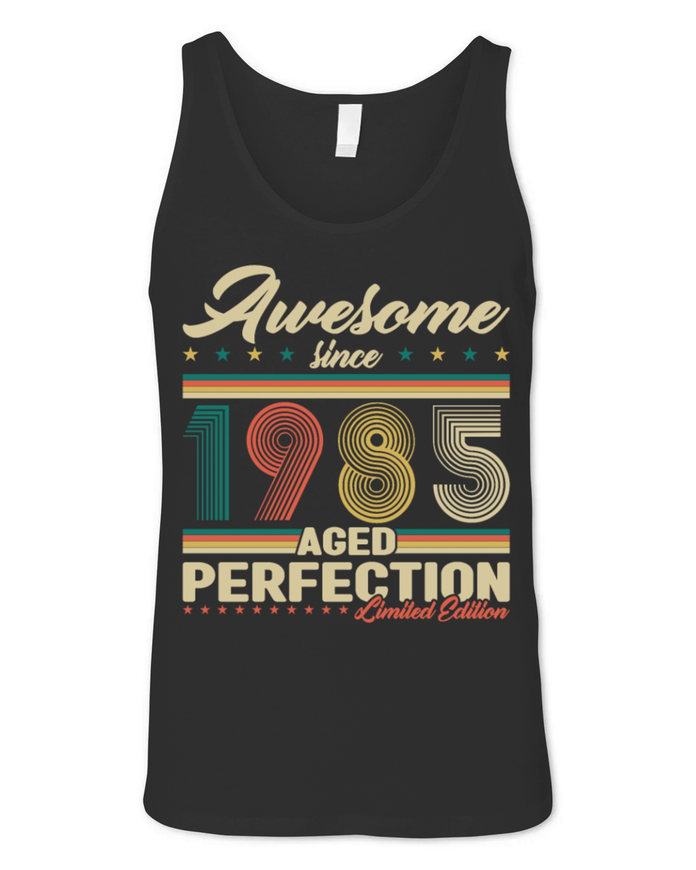 40 Years Old Vintage 1985 Birthday Gift Men Women Unisex Jersey Tank