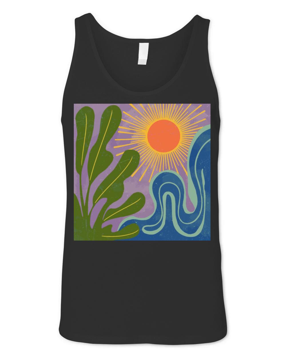 Abstract Nature Unisex Jersey Tank