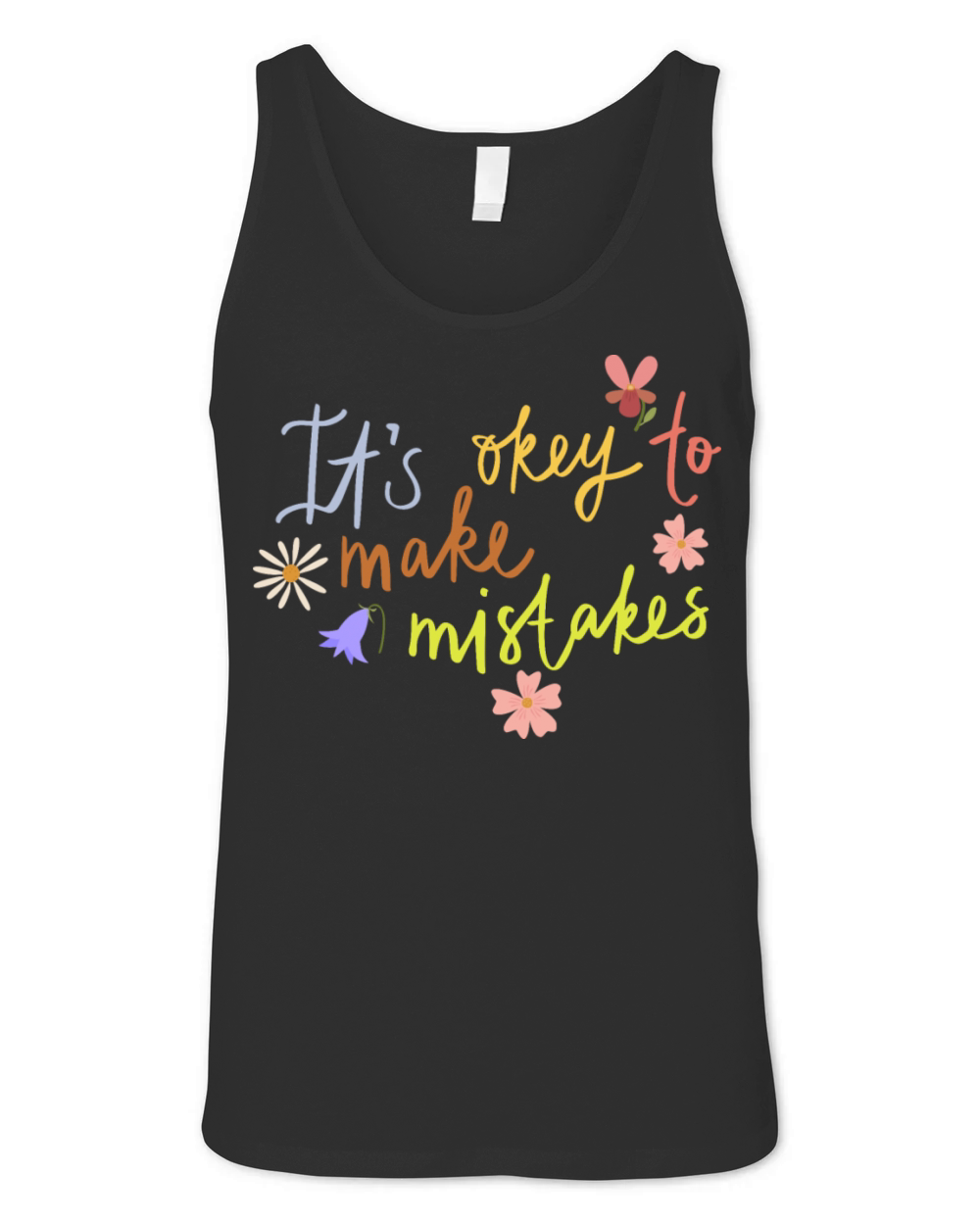 Heartwarming kid quotes design for loving parents Unisex Jersey Tank