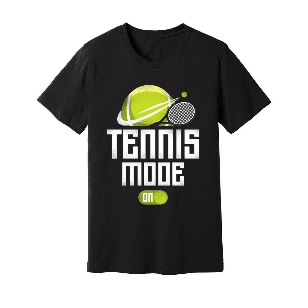 Funny Tennis Player Racket Tennis Unisex Jersey Tee