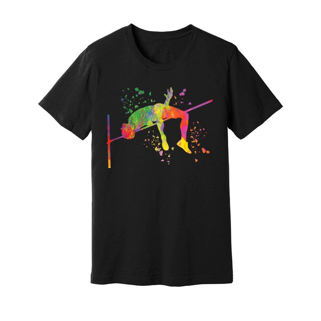 High Jumper High Jumping High Jump Unisex Jersey Tee