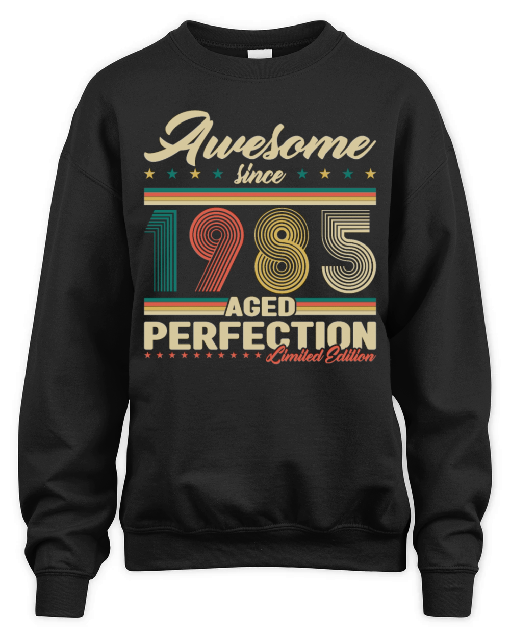 40 Years Old Vintage 1985 Birthday Gift Men Women Unisex Premium Crewneck Sweatshirt