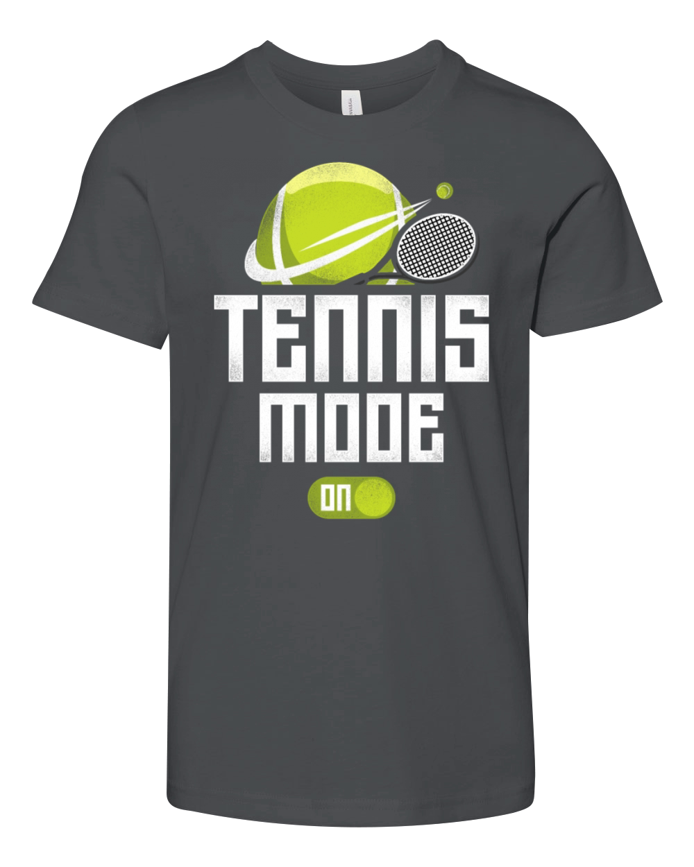 Funny Tennis Player Racket Tennis Youth Unisex Jersey Tee