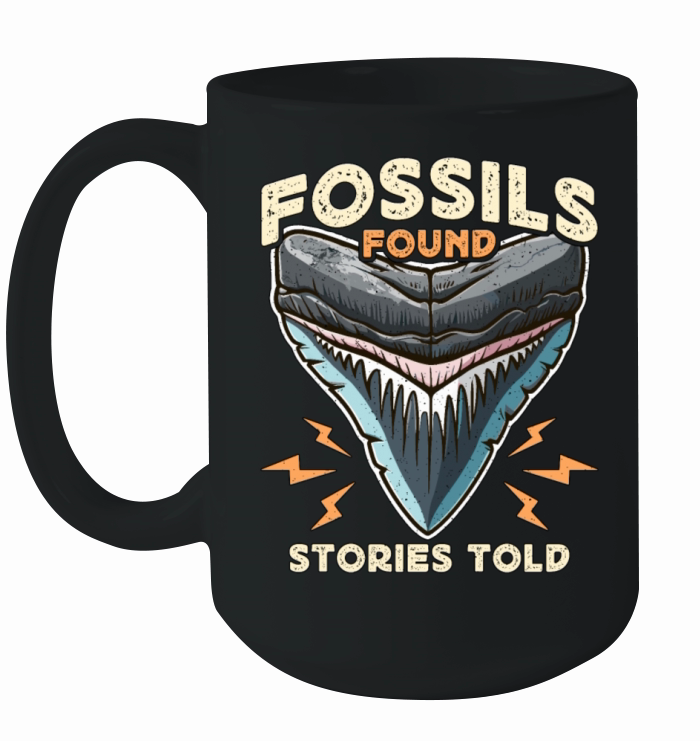 Fossil Hunter Fossils Found Stories Told Geologist Ceramic Mug