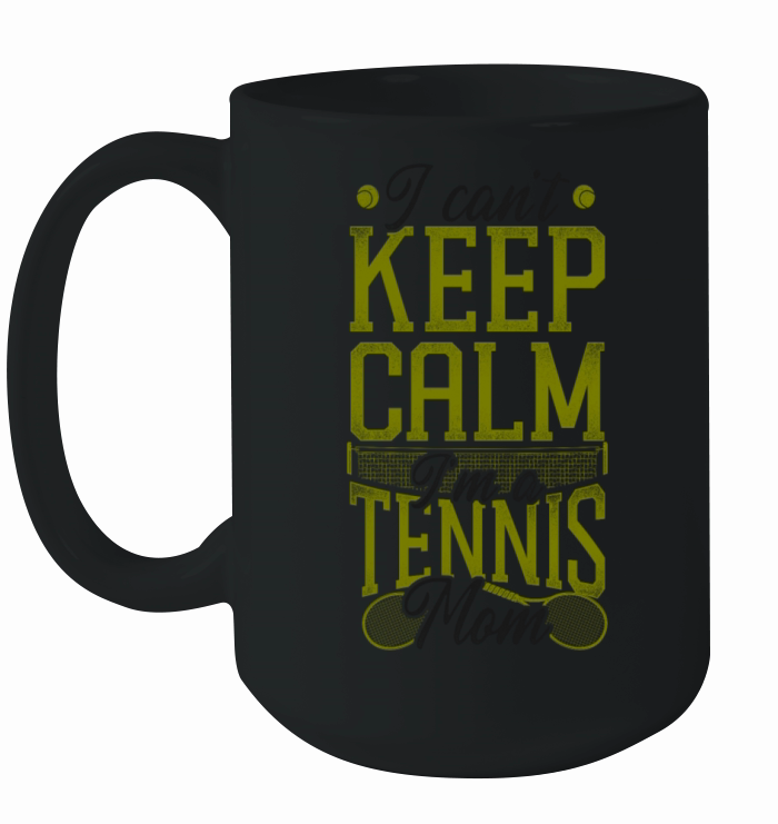 Funny Tennis Player Racket I Cant Ceramic Mug