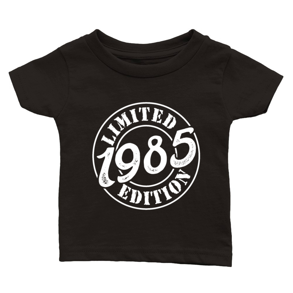 40th Birthday 1985 Limited Edition 40 Years Classic Baby Crewneck T-shirt