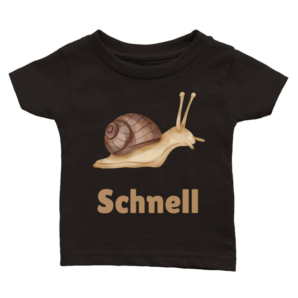schnell Fast Classic Baby Crewneck T-shirt