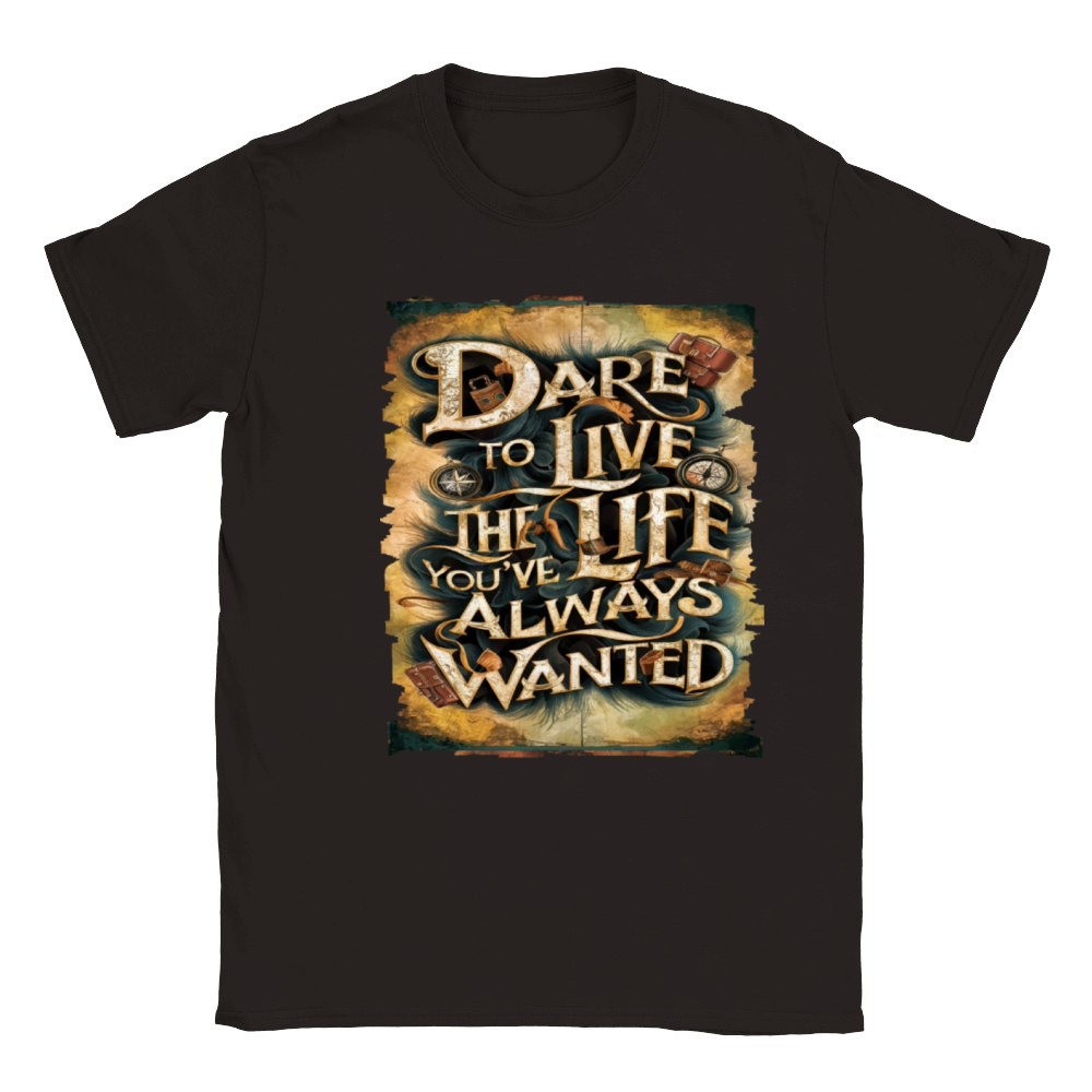 Travel Quote to get inspired N05 Classic Kids Crewneck T-shirt